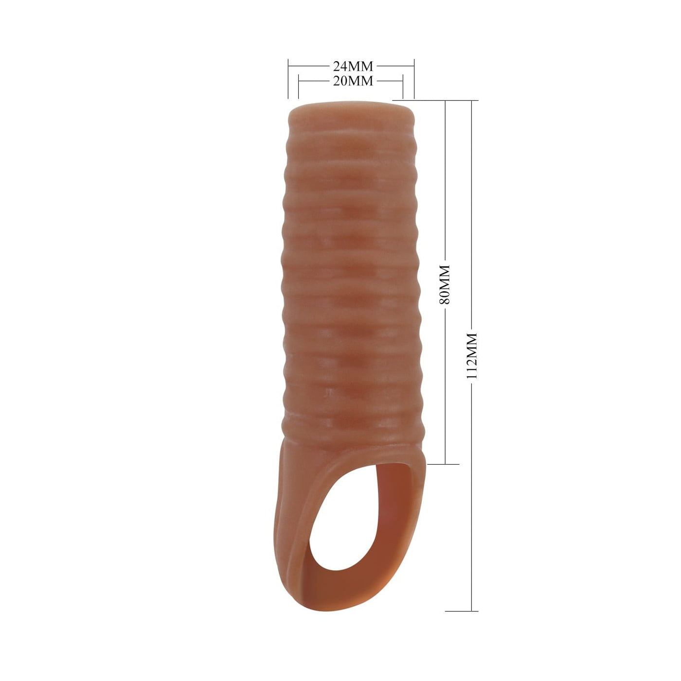 ribbed dokulu penis kılıfı Hollman ambalaj görünümü Moonette