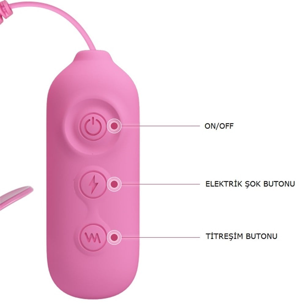 şarjlı romantic wave - usb'den titreşim farklı açı Moonette