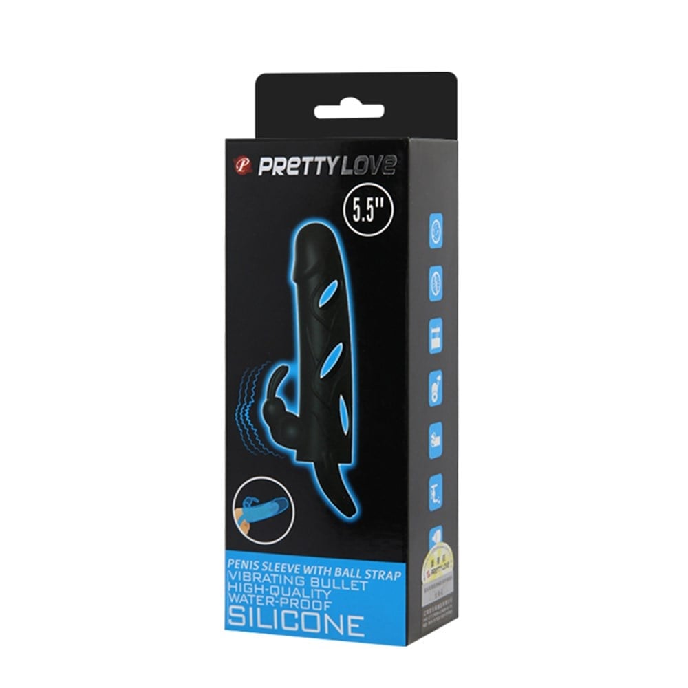 titreşimli klitoral penis kılıfı üst görünüm Moonette