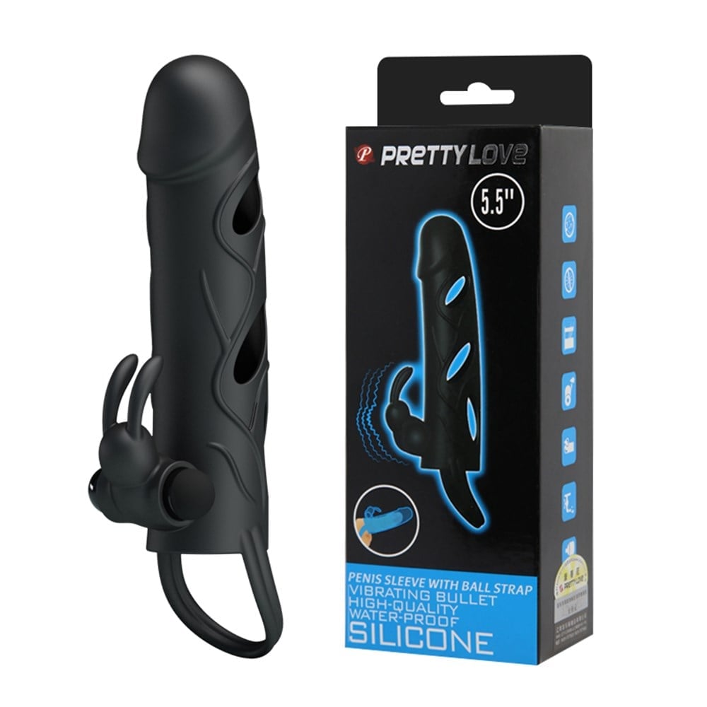 titreşimli klitoral penis kılıfı Moonette