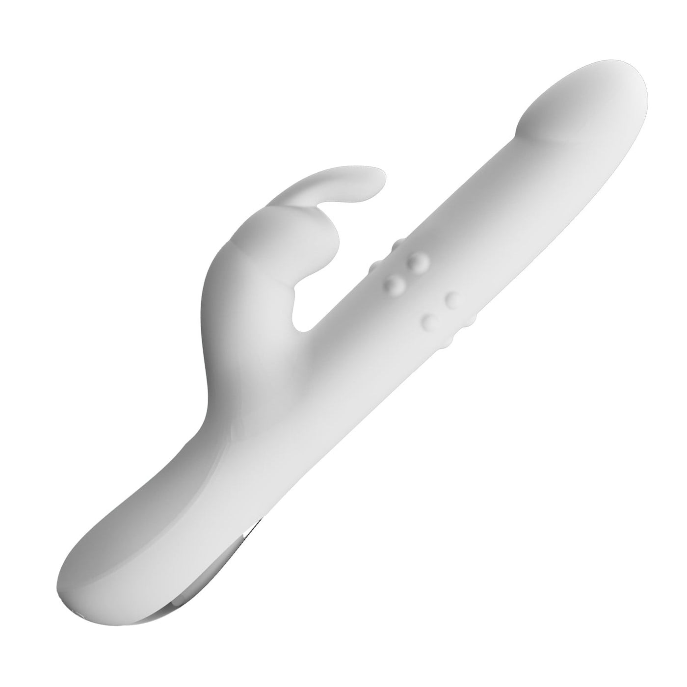 şarjlı usb beyaz rabbit vibratör Reese yakın plan Moonette