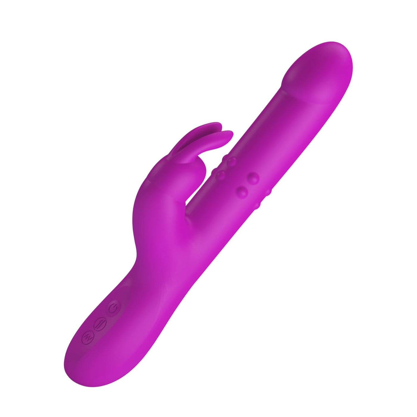 şarjlı usb mor rabbit vibratör Reese detay çekim Moonette