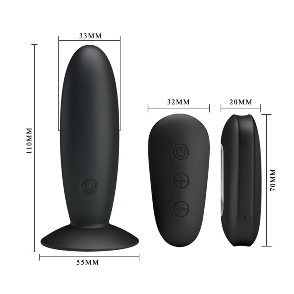 kumandalı şarjlı anal plug ambalaj görünümü Moonette