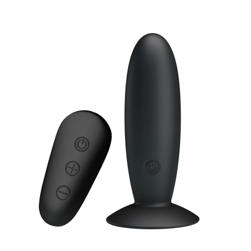 kumandalı şarjlı anal plug yan görünüm Moonette
