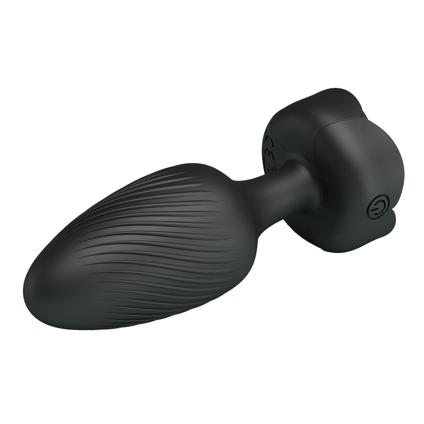 silikon 10 fonksiyonlu titreşimli anal plug detay çekim Moonette