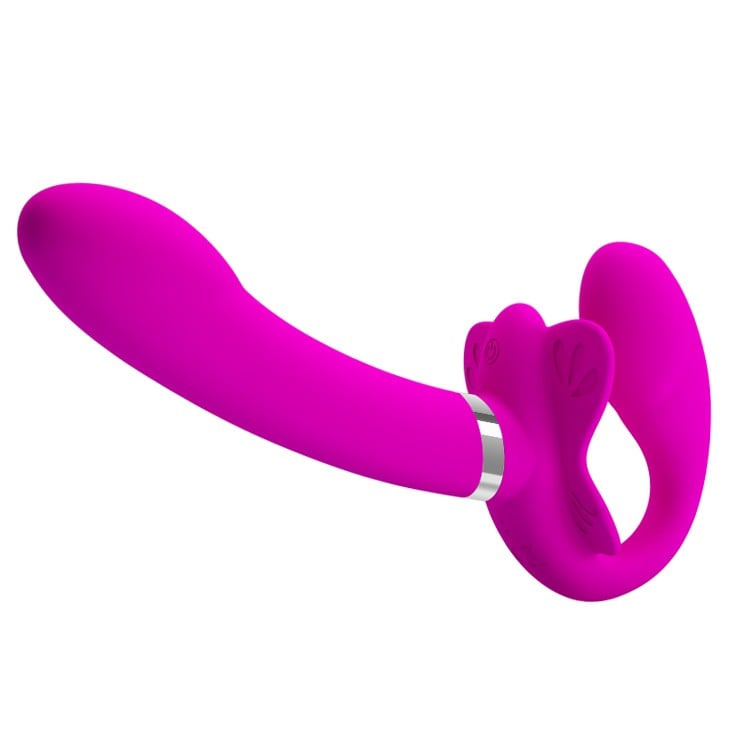 şarjlı usb vibratör Spot Vajinal yan görünüm Moonette