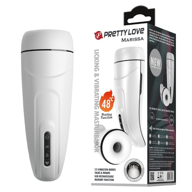 şarjlı usb hareketli dil uyarımlı isıtmalı Marissa Moonette