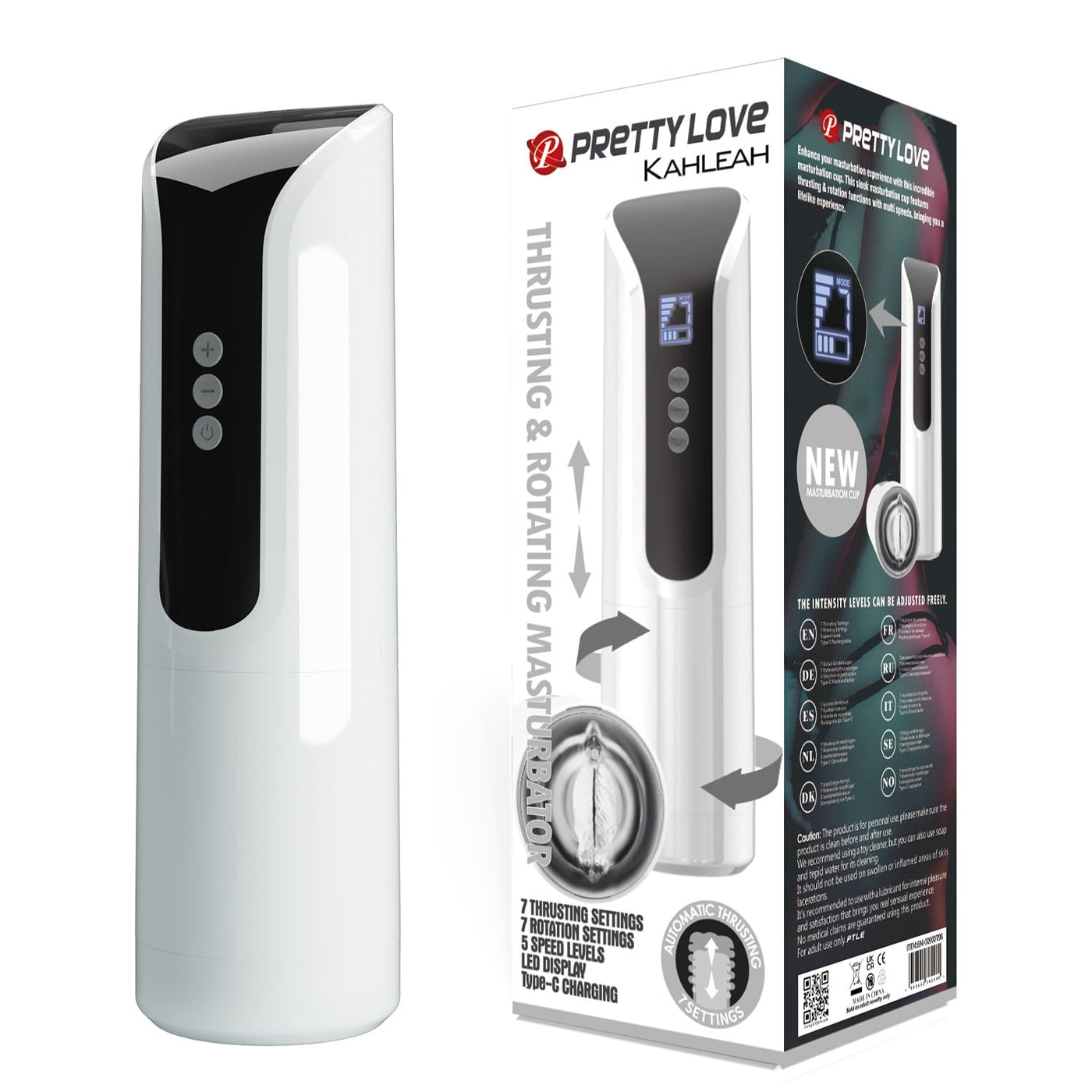 şarjlı usb mastürbatör Kahleah Moonette