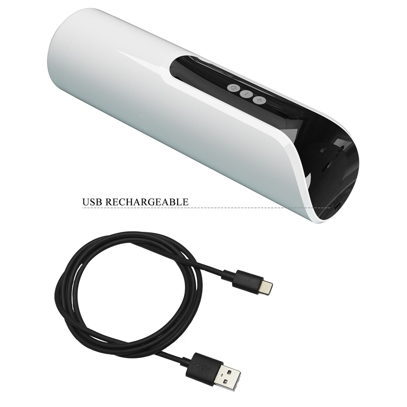 şarjlı usb mastürbatör Kahleah üst görünüm Moonette